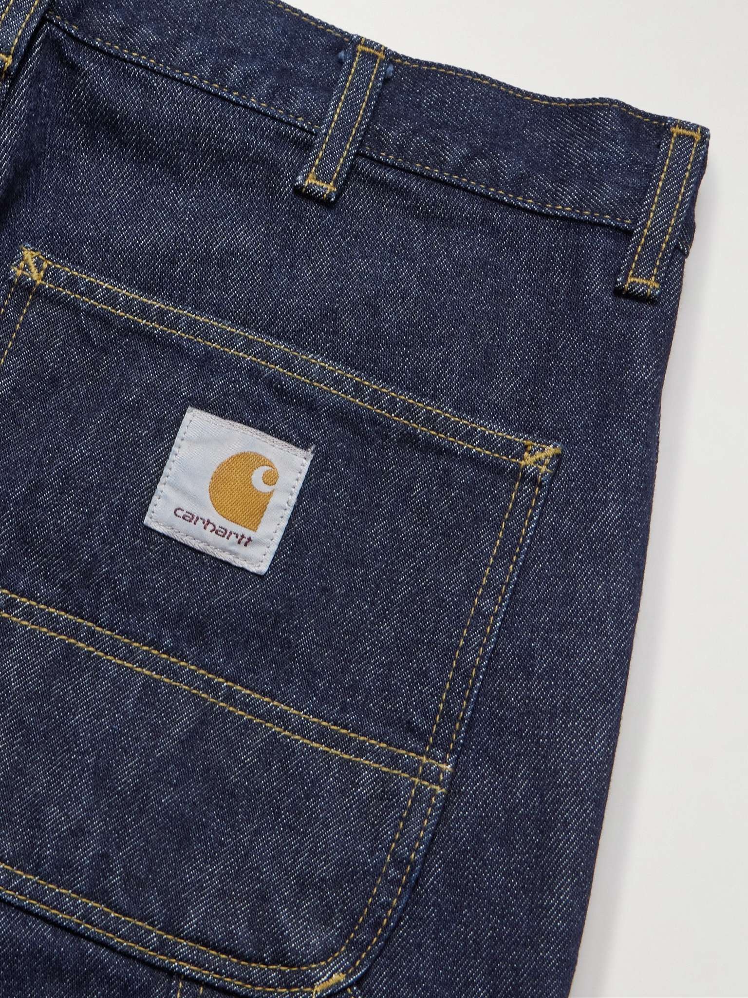 Double Knee Straight-Leg Panelled Jeans - 5