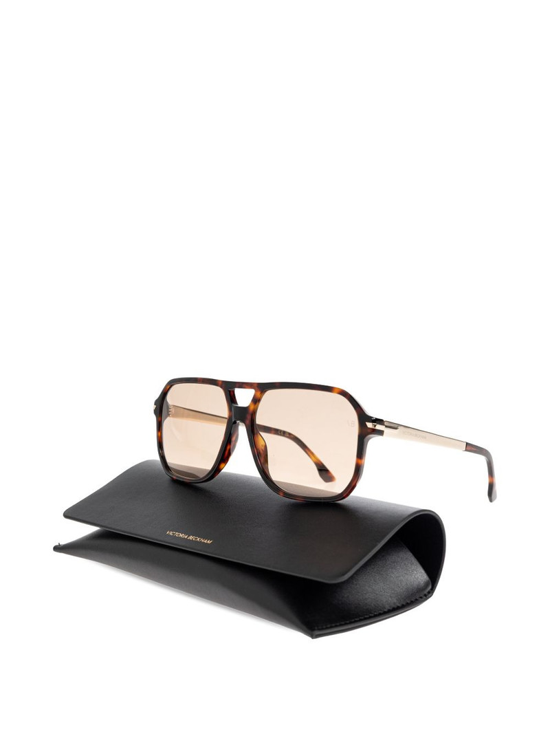 Victoria Beckham geometric-frame sunglasses outlook