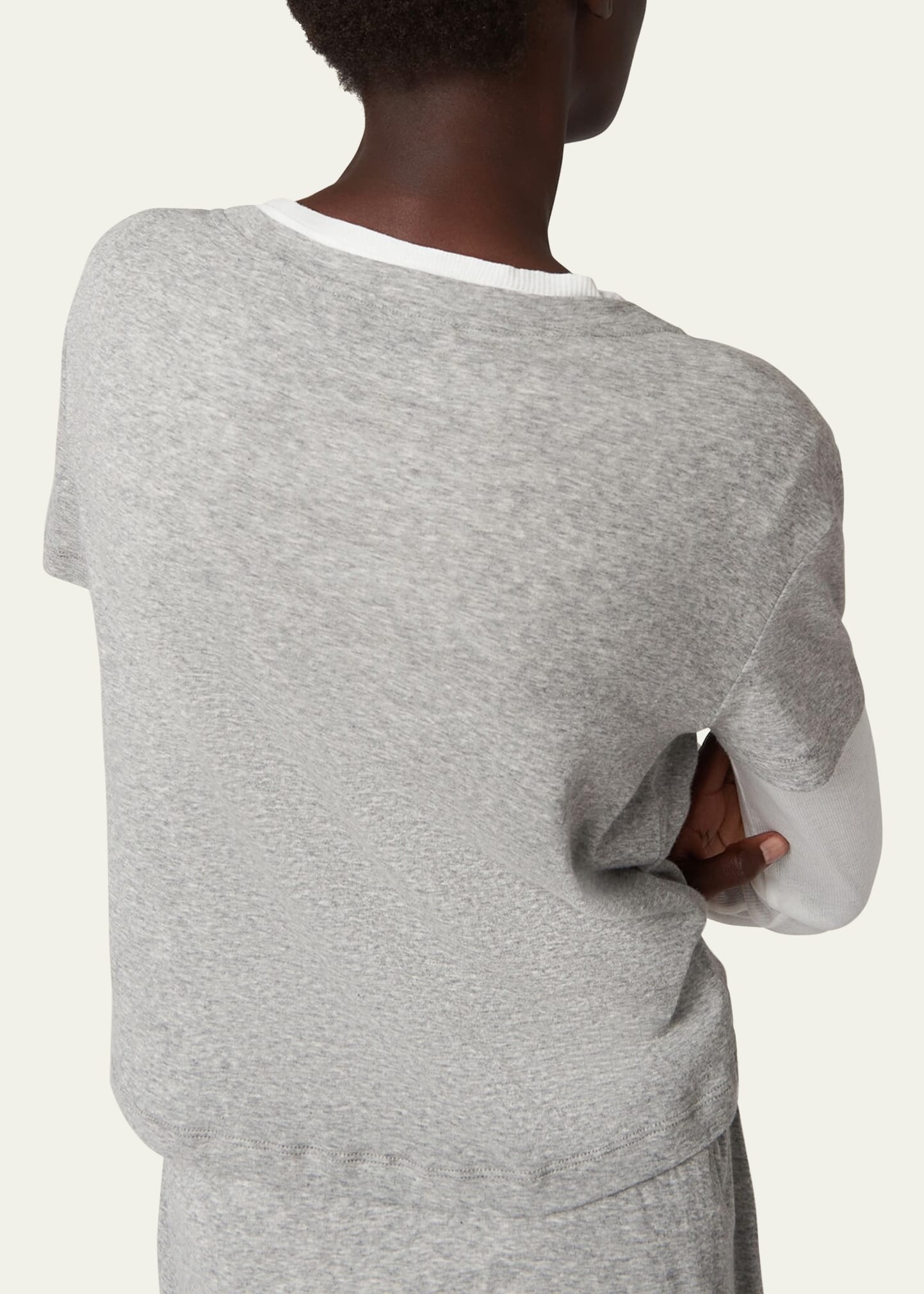 Short Sleeve Jersey Top - 3