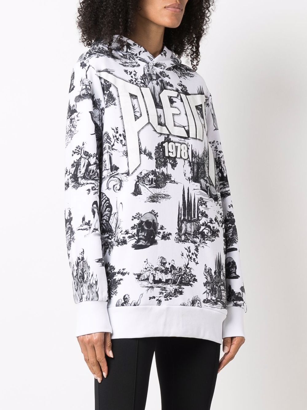 En Plein Air logo-print hoodie - 3