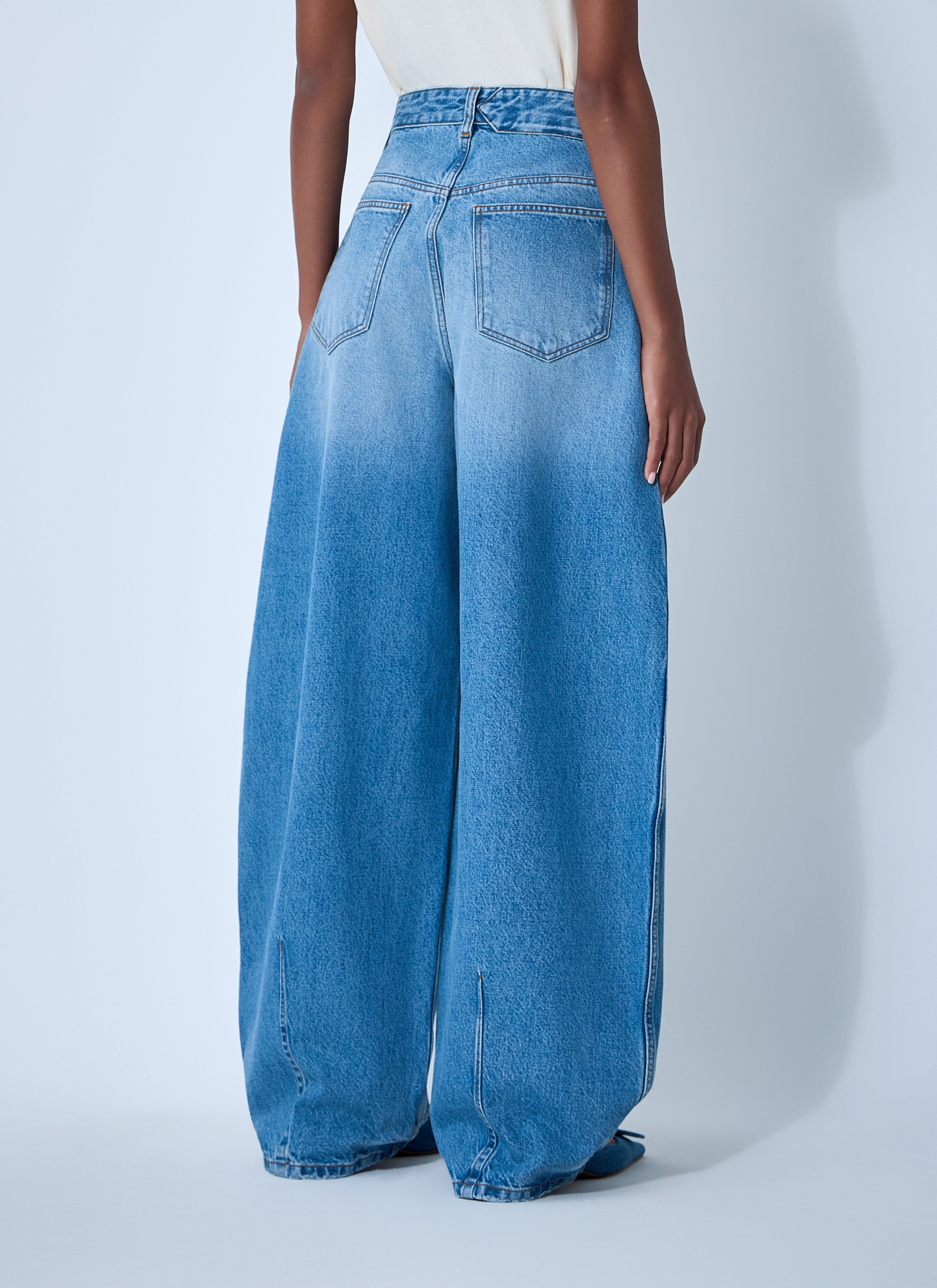 Jacquemus Women Le De-Nimes Ovalo Jeans - 4
