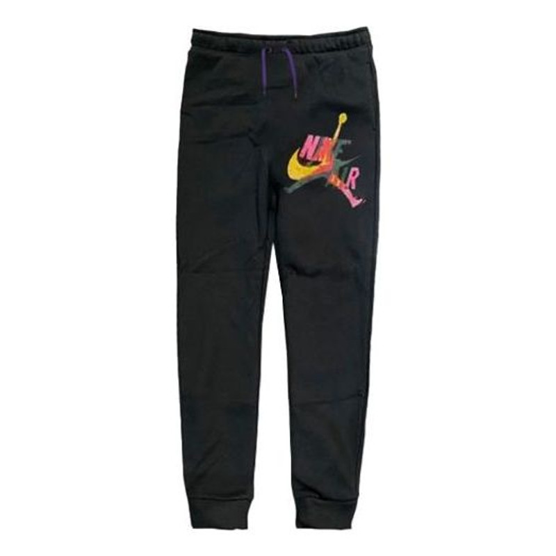 Air Jordan Fleece Lined Casual Sports Pants Black CU1559-011 - 1