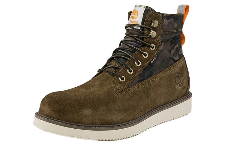 Timberland Vibram 6 Inch Premium Wide Fit Boots 'Olive Green' A41ZX - 3