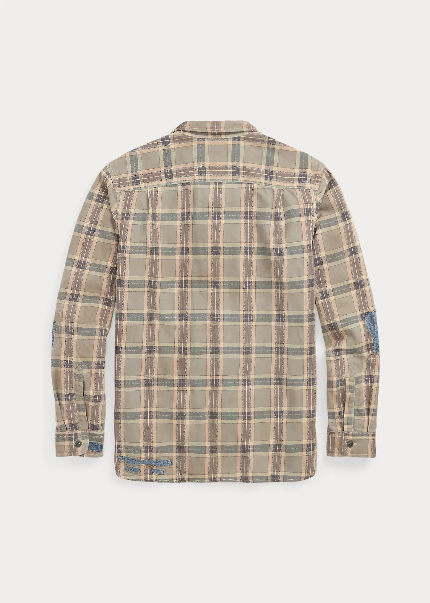 Repaired Plaid Twill Workshirt - 2
