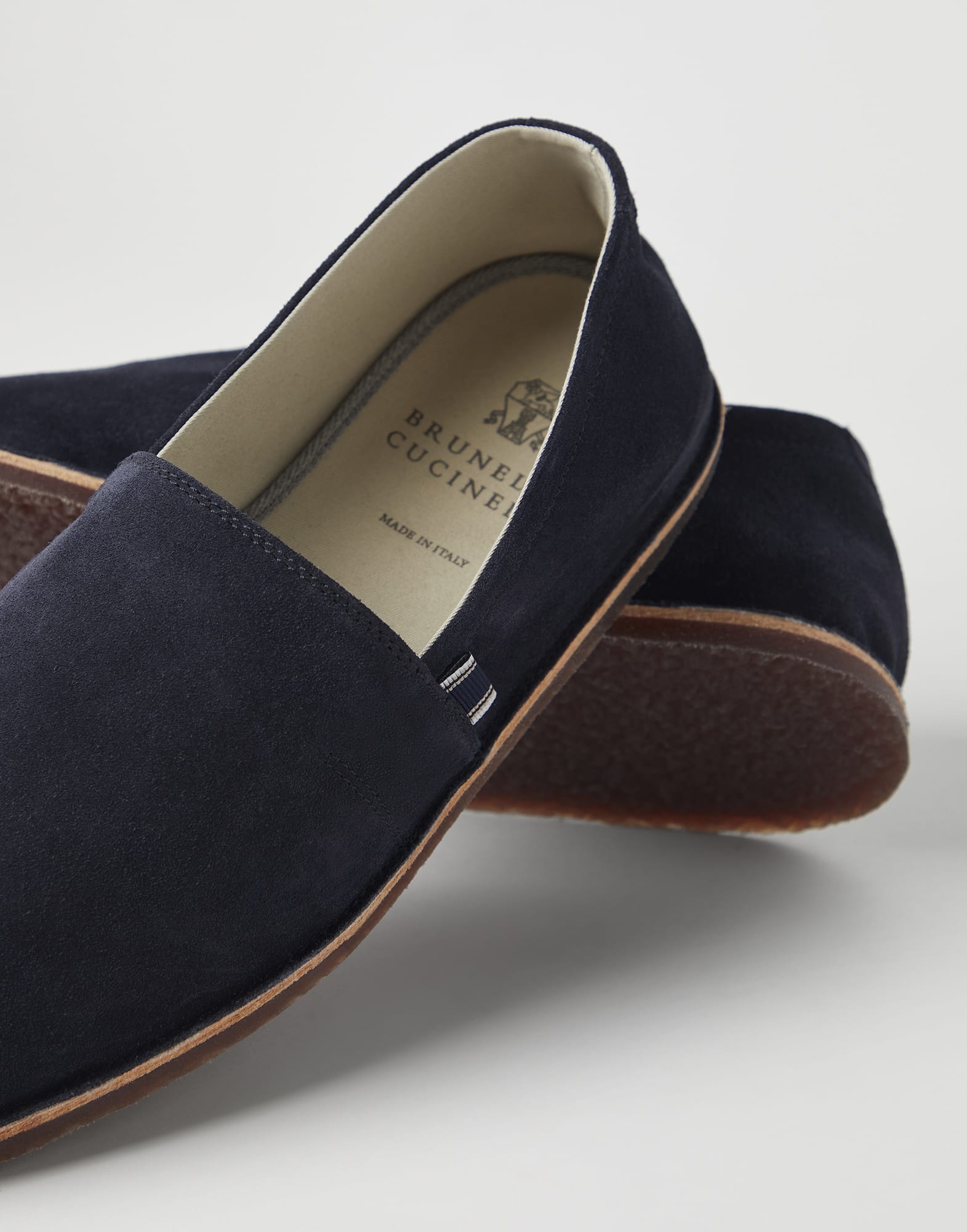Suede slip-ons - 3