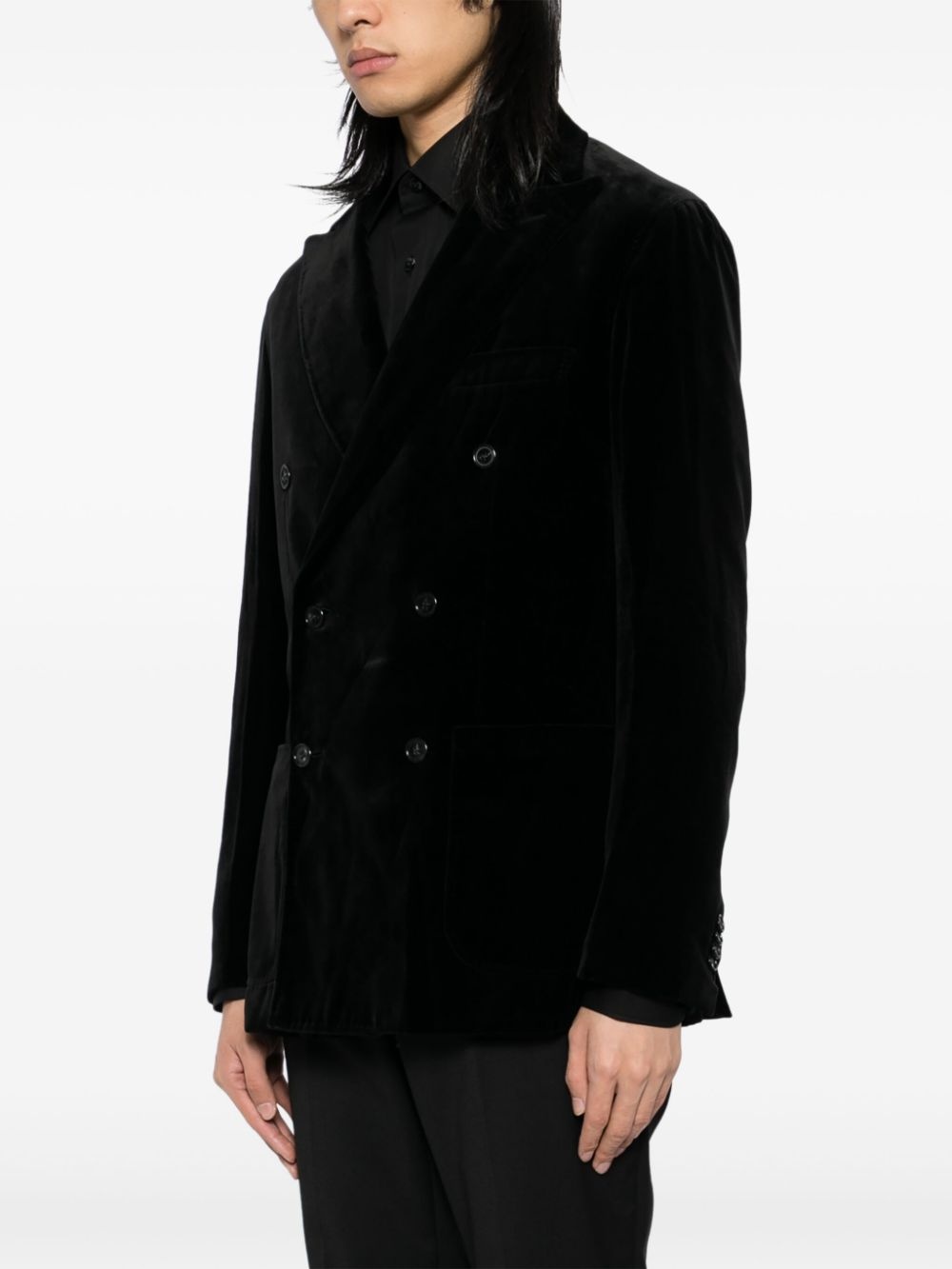 double-breasted blazer - 3