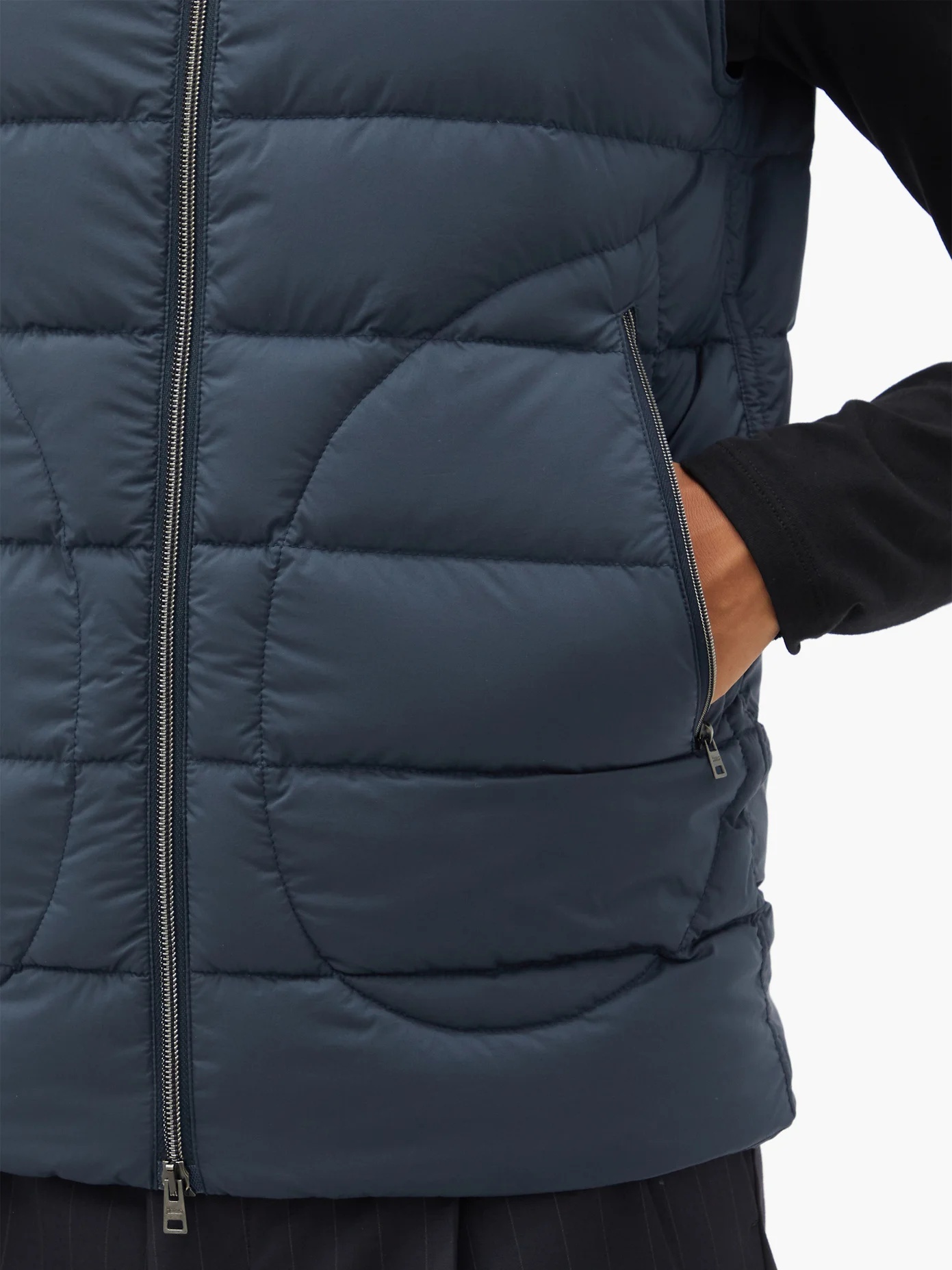 Legend quilted down gilet - 3