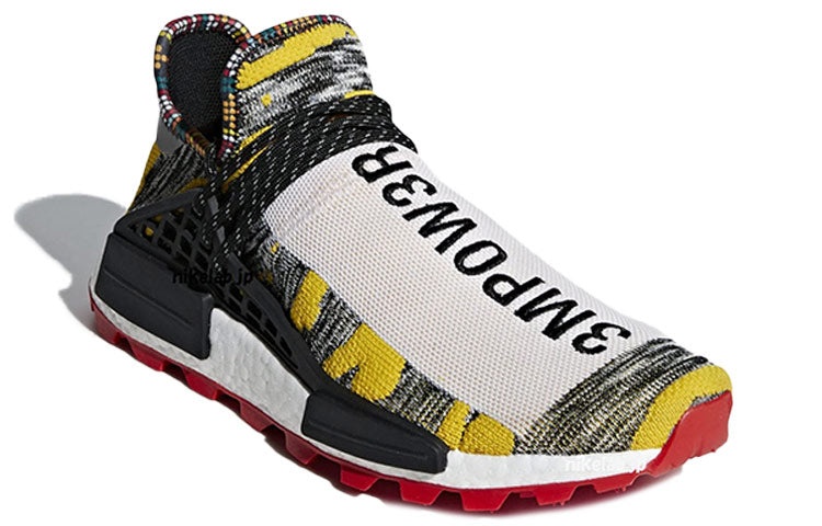 adidas Pharrell x NMD Shoes 'Yellow Black White Red' BB9527 - 2