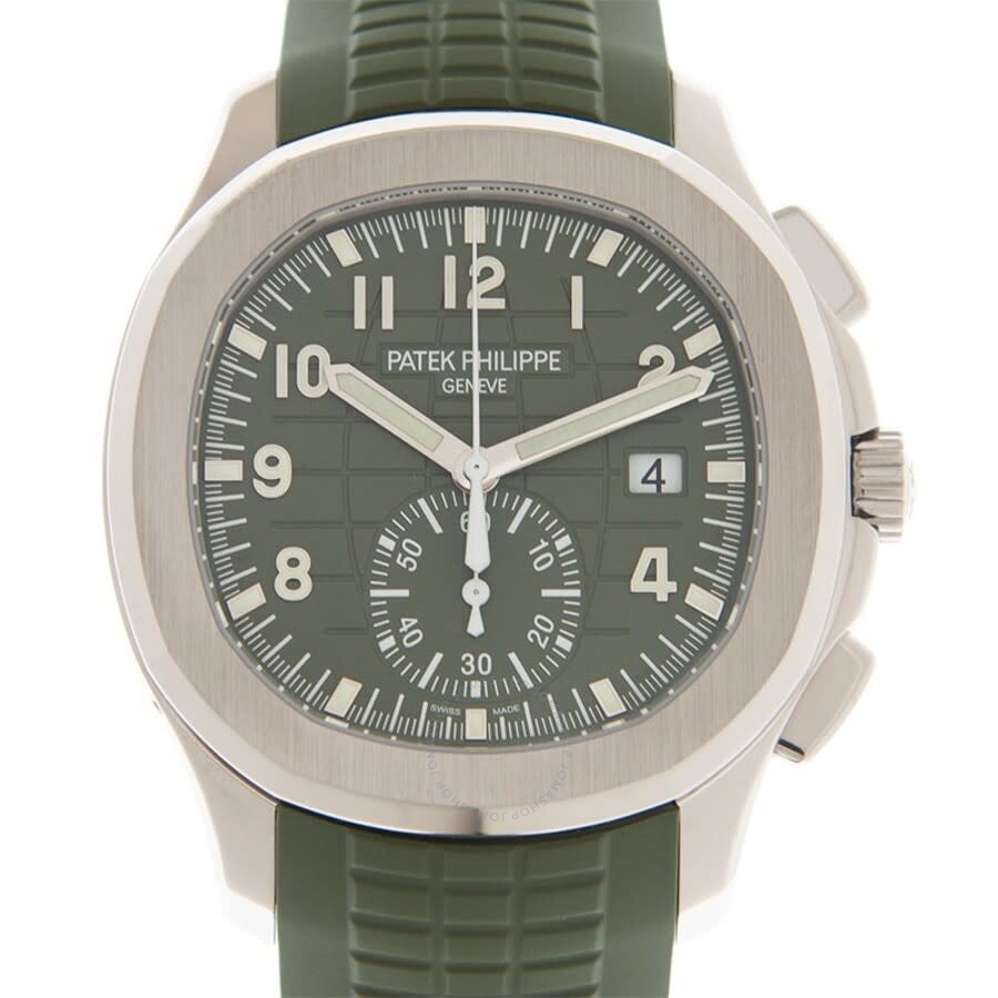 Patek Philippe Aquanaut Chronograph Automatic Green Dial Men's Watch 5968G-010 - 2