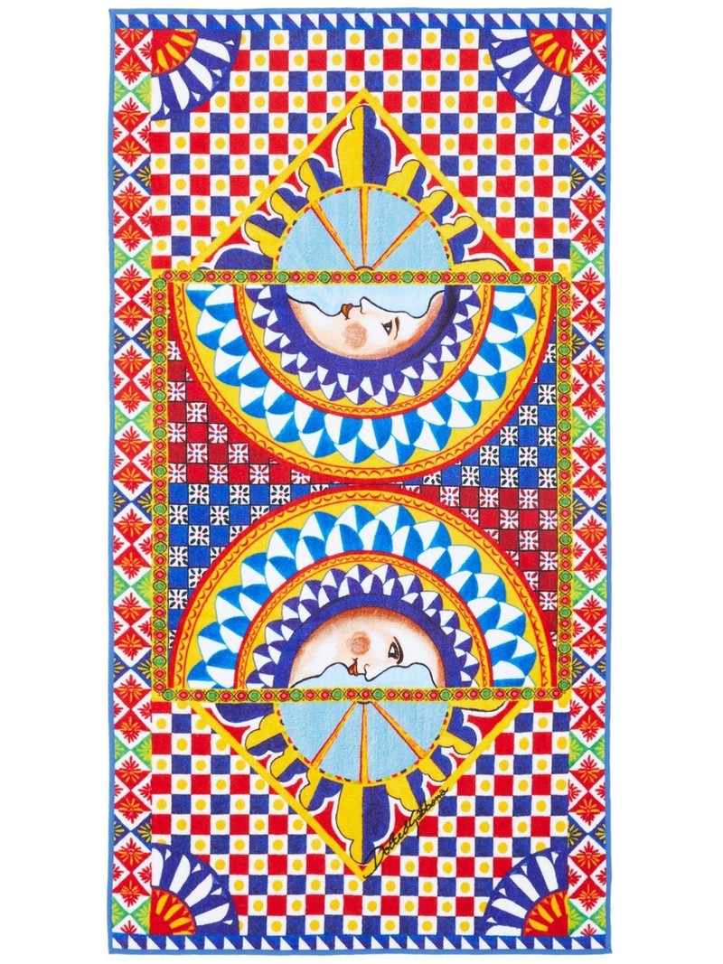 Dolce & Gabbana terry cloth hand towel outlook