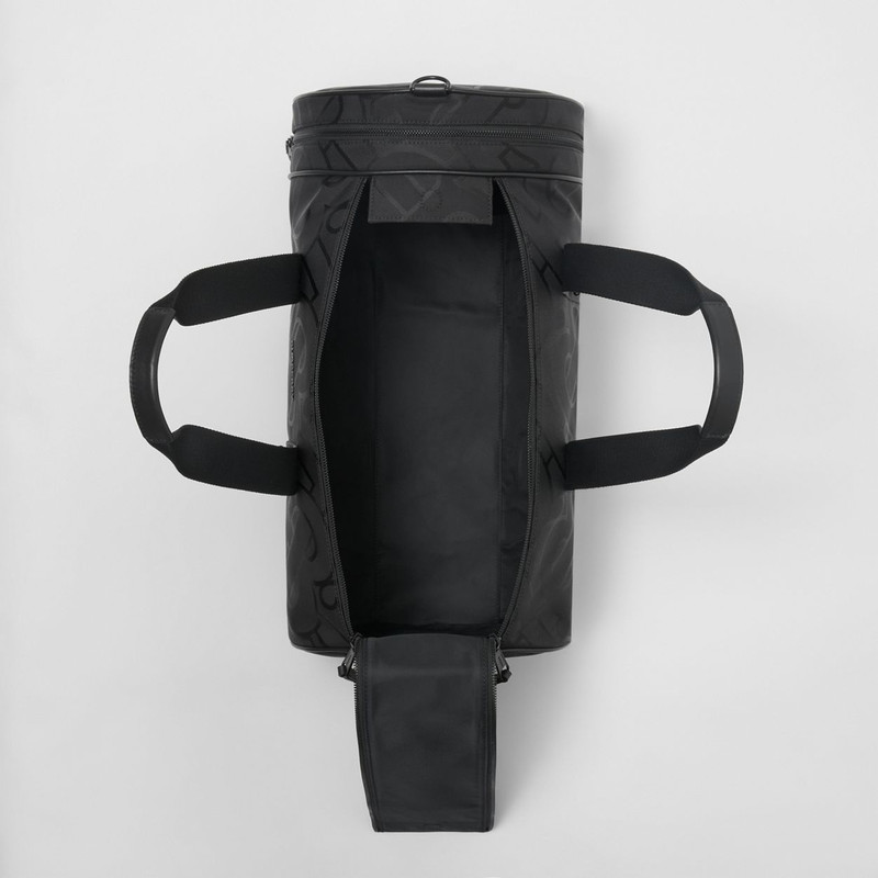 Medium Monogram Jacquard Barrel Bag 5