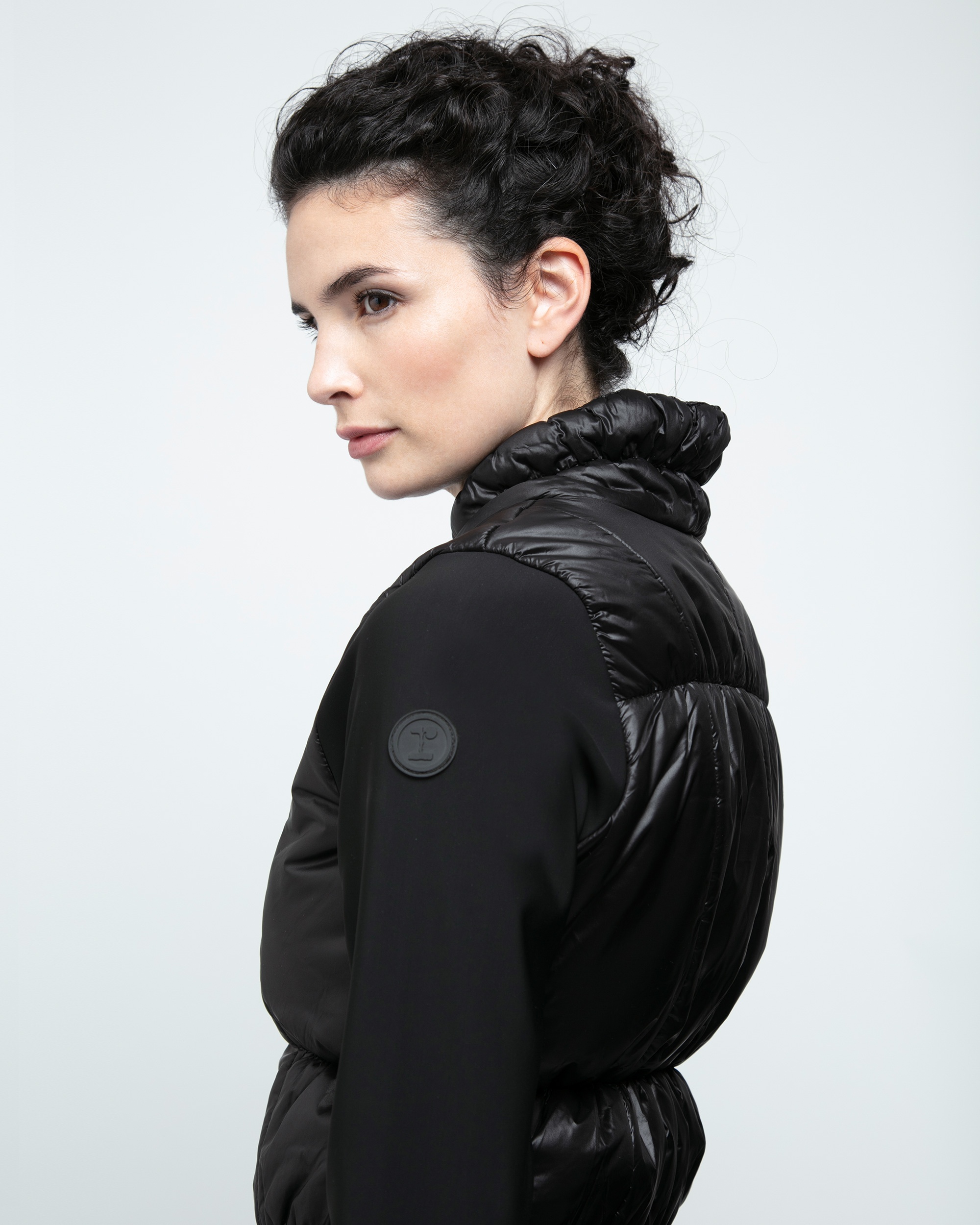 Bi-fabric down jacket - 2