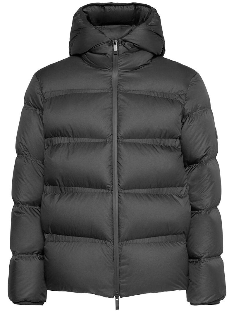 Moncler Masac nylon down jacket luisaviaroma REVERSIBLE