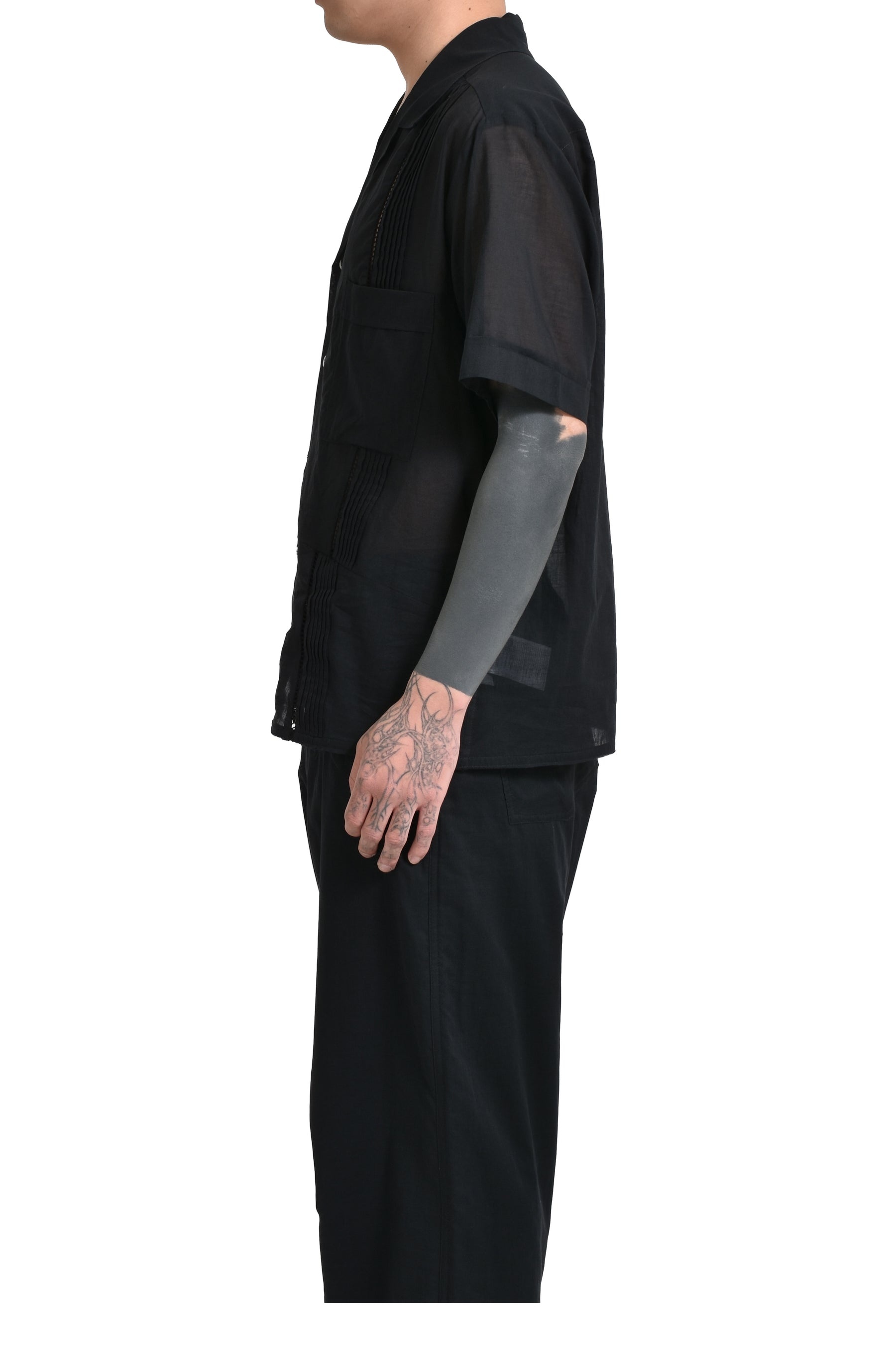 BROKEN GUAYABERA / BLK - 3