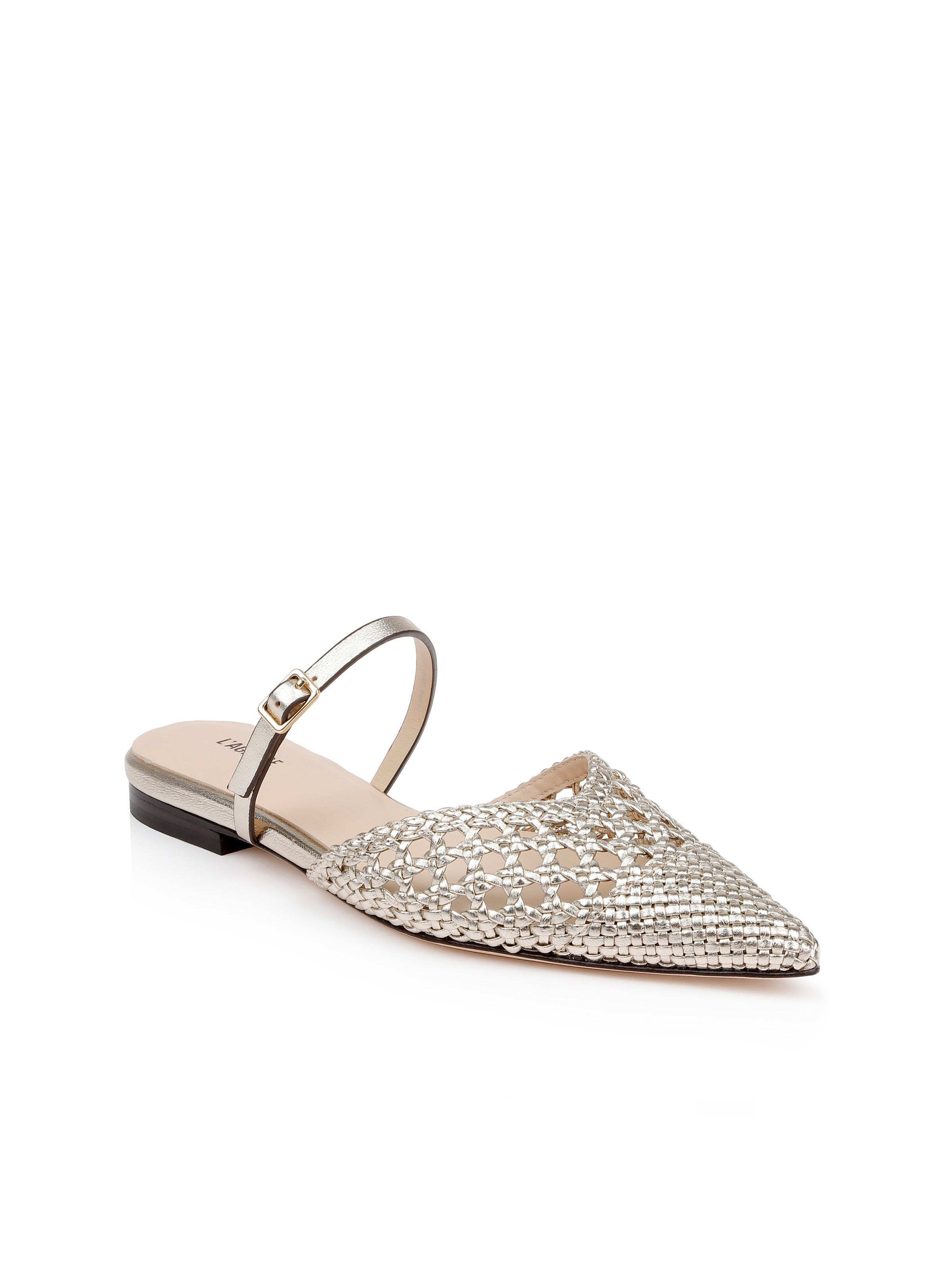 Jacklyn Leather Flat Mule - 2
