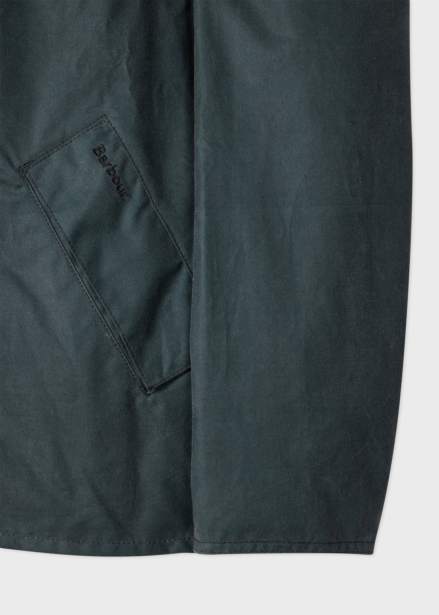 Paul Smith loves Barbour - Slate Transport Wax Jacket - 3