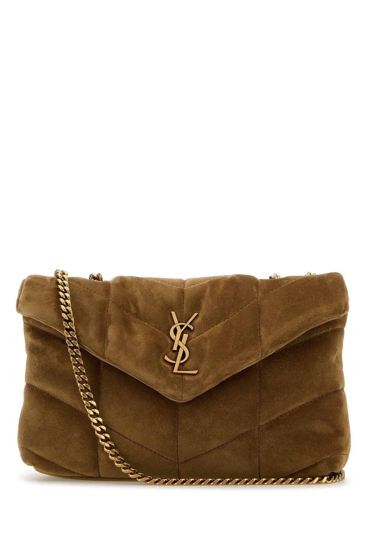 ショルダーバッグ・ポシェット SAINT LAURENT BISCUIT SUEDE PUFFER TOY CROSSBODY BAG SAINT LAURENT Toy Puffer Bag | forward | REVERSIBLE