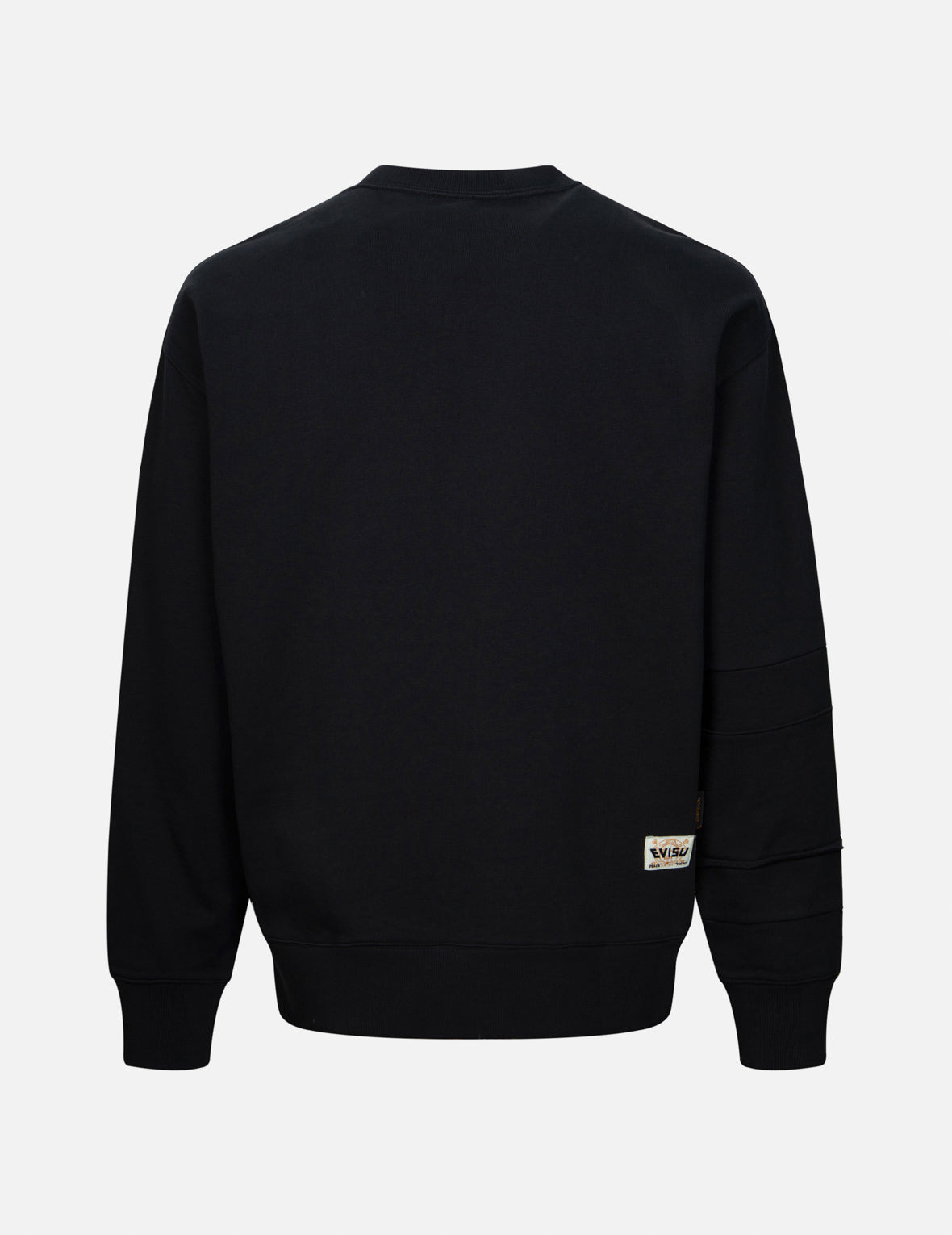 SEAGULL AND GODHEAD PRINT POCKET LOOSE FIT SWEATSHIRT - 2