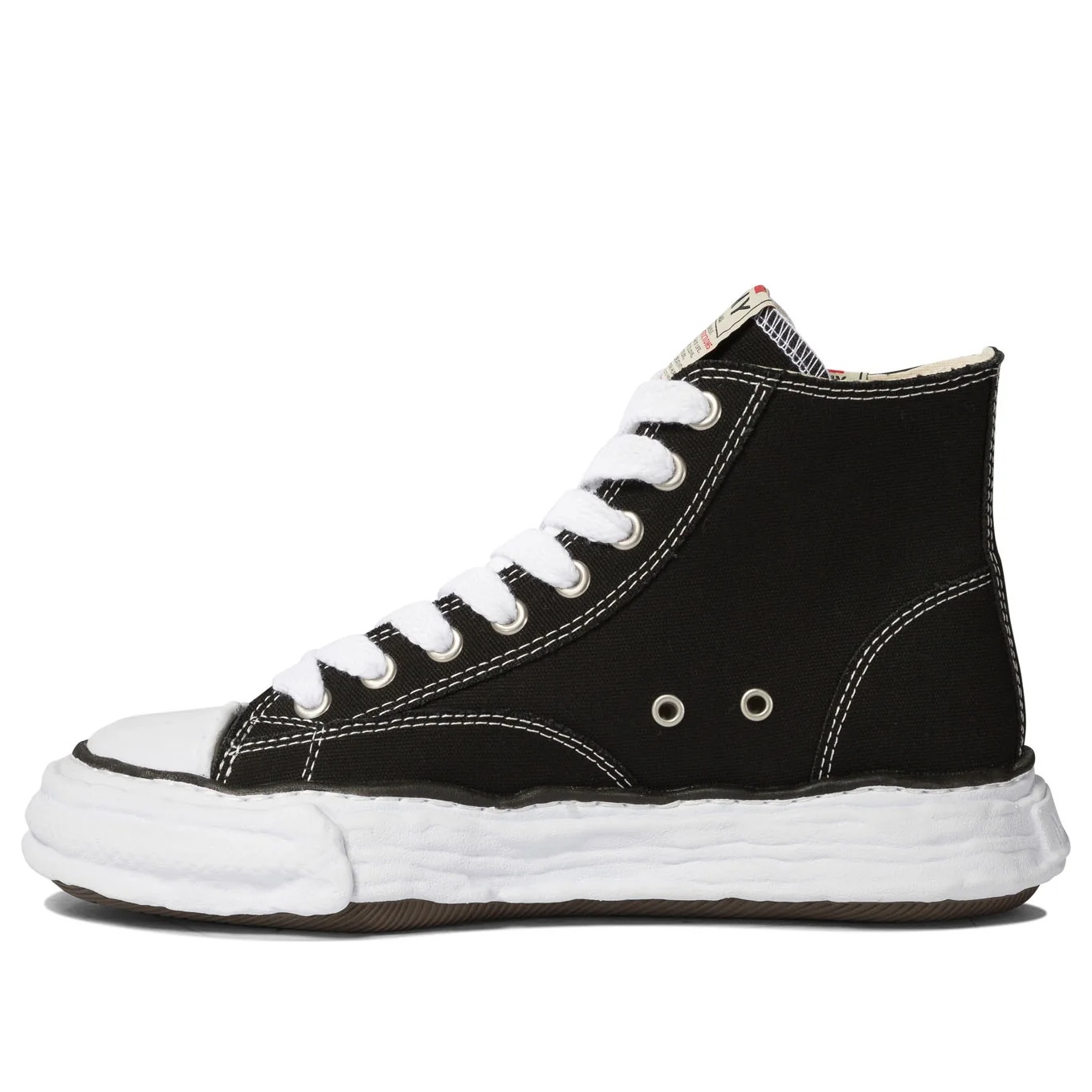 Maison MIHARA YASUHIRO Peterson23 OG Sole Canvas High 'Black' A11FW701-BLACK - 2