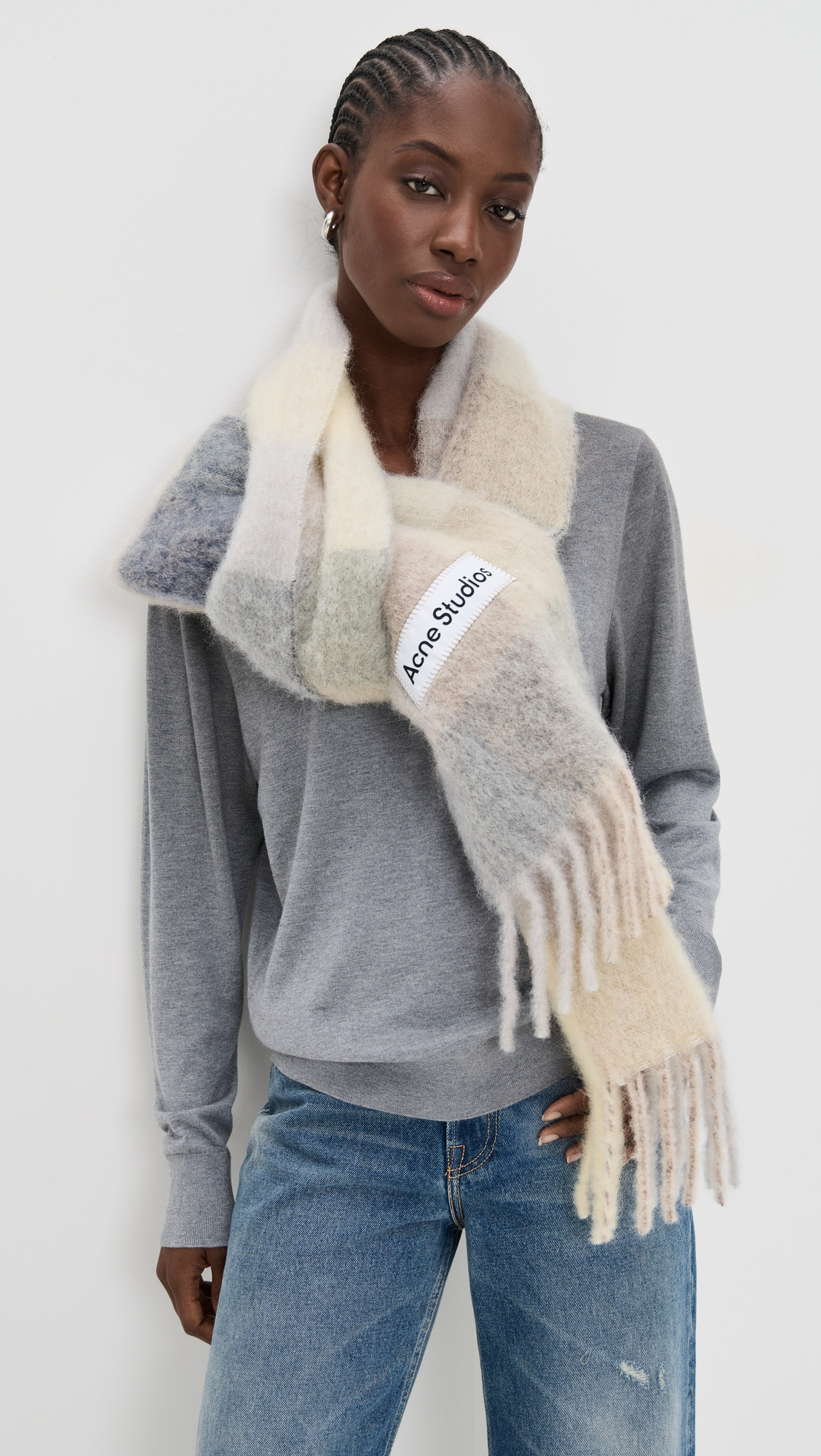 Vally Solid Scarf - 2