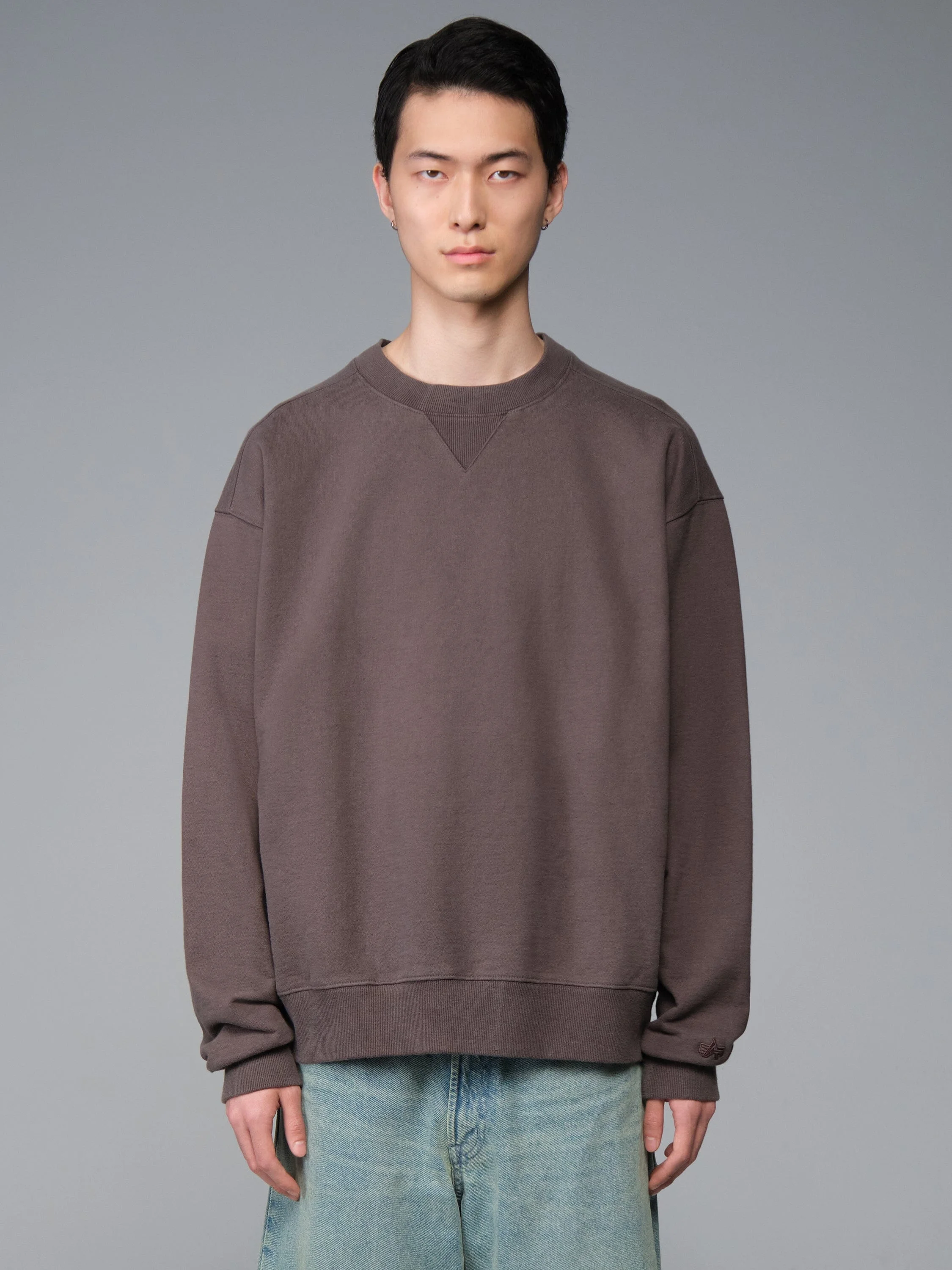 ESSENTIAL CREW BATTLEWASH SWEATSHIRT - 1