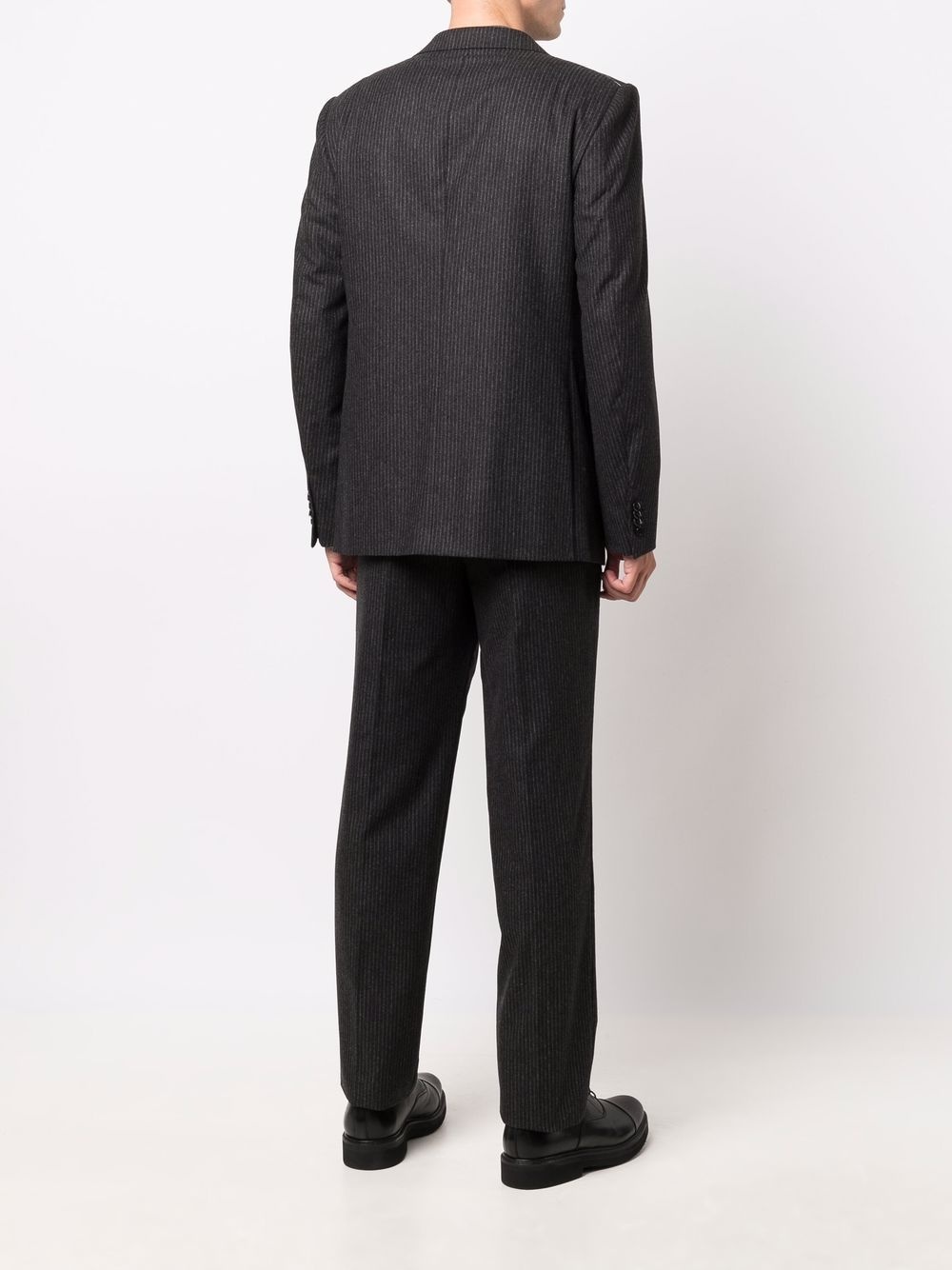 pinstriped two-piece suit - 4