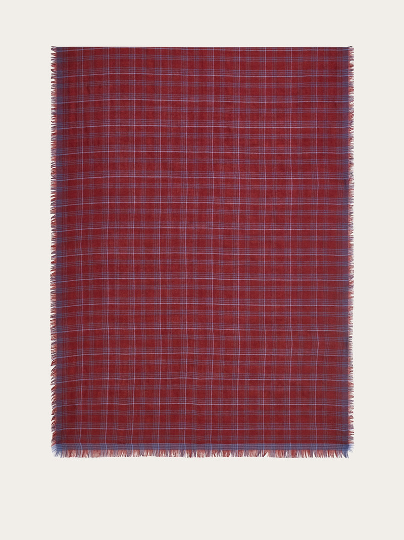 Cashmere and silk scarf 4