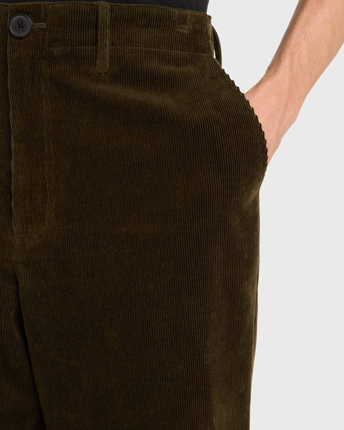 Men's Corduroy Wide-Leg Pants - 5