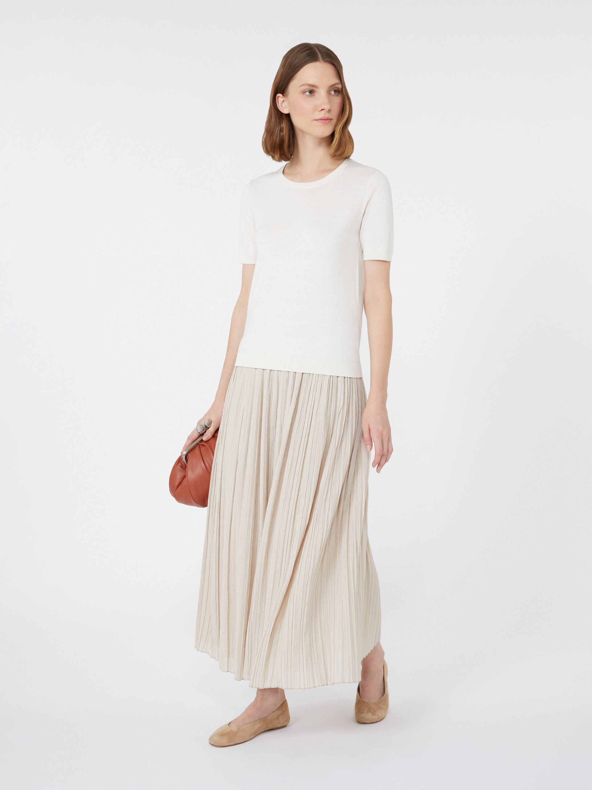 AGRO Silk and cotton yarn T-shirt - 2
