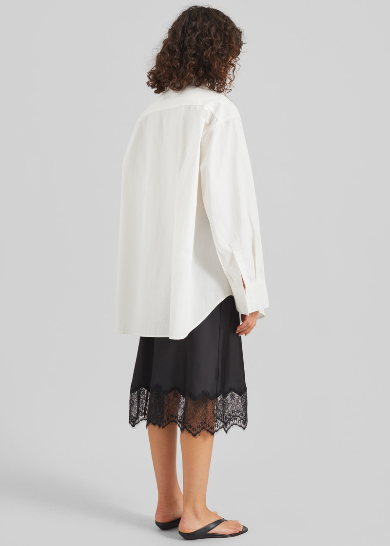 Rosyth Lace Midi Skirt - Black 6