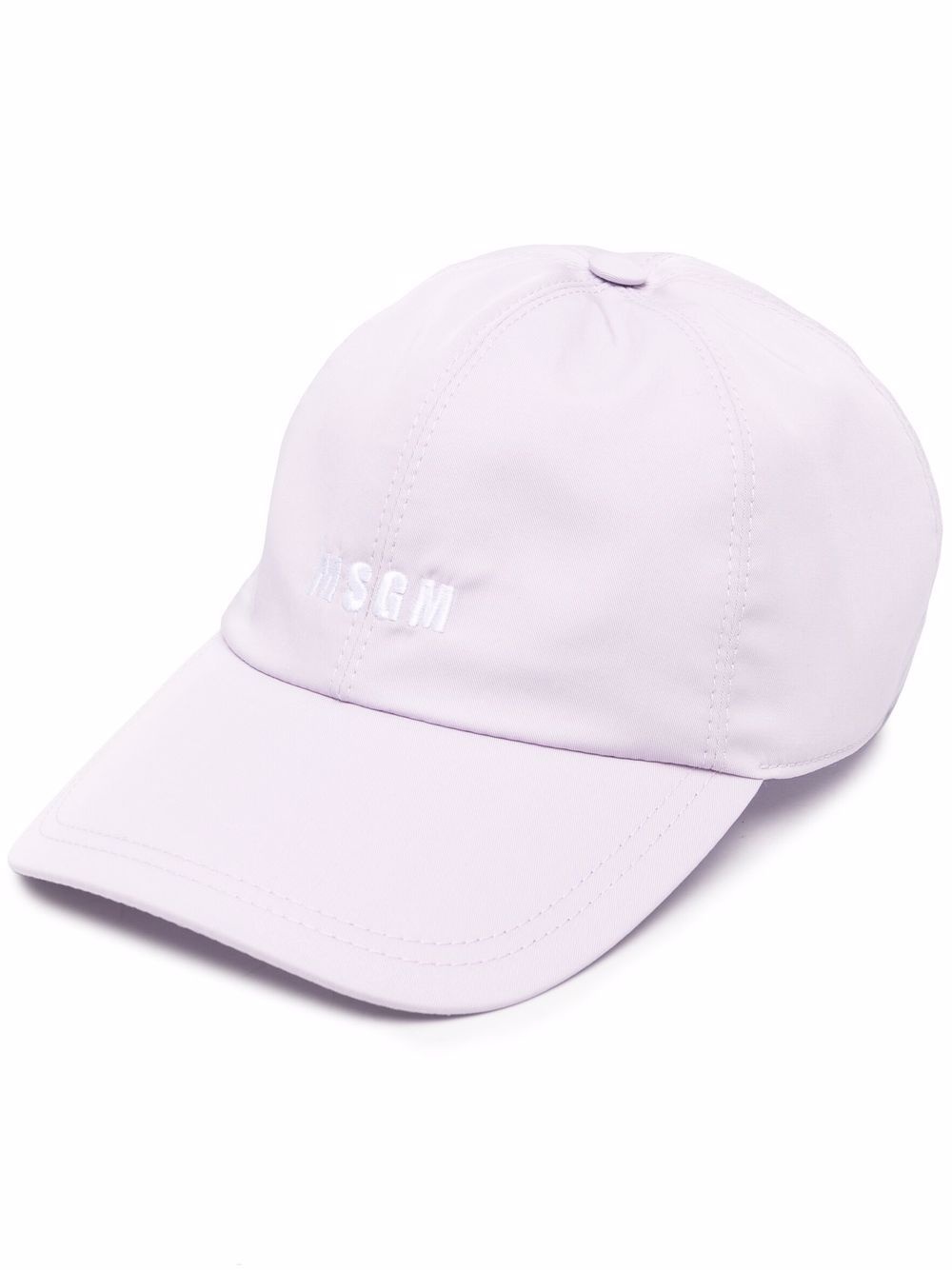 embroidered-logo baseball cap - 1