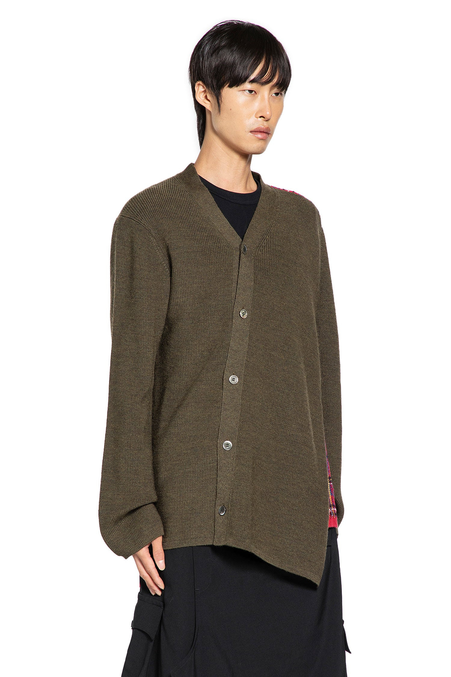 Asymmetric Paneled Sweater - 2