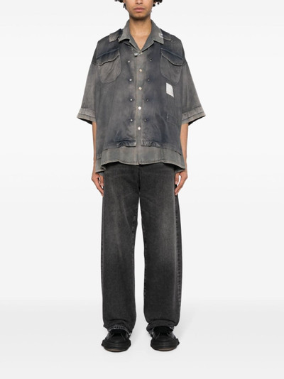 Maison MIHARAYASUHIRO double-layered twill shirt outlook