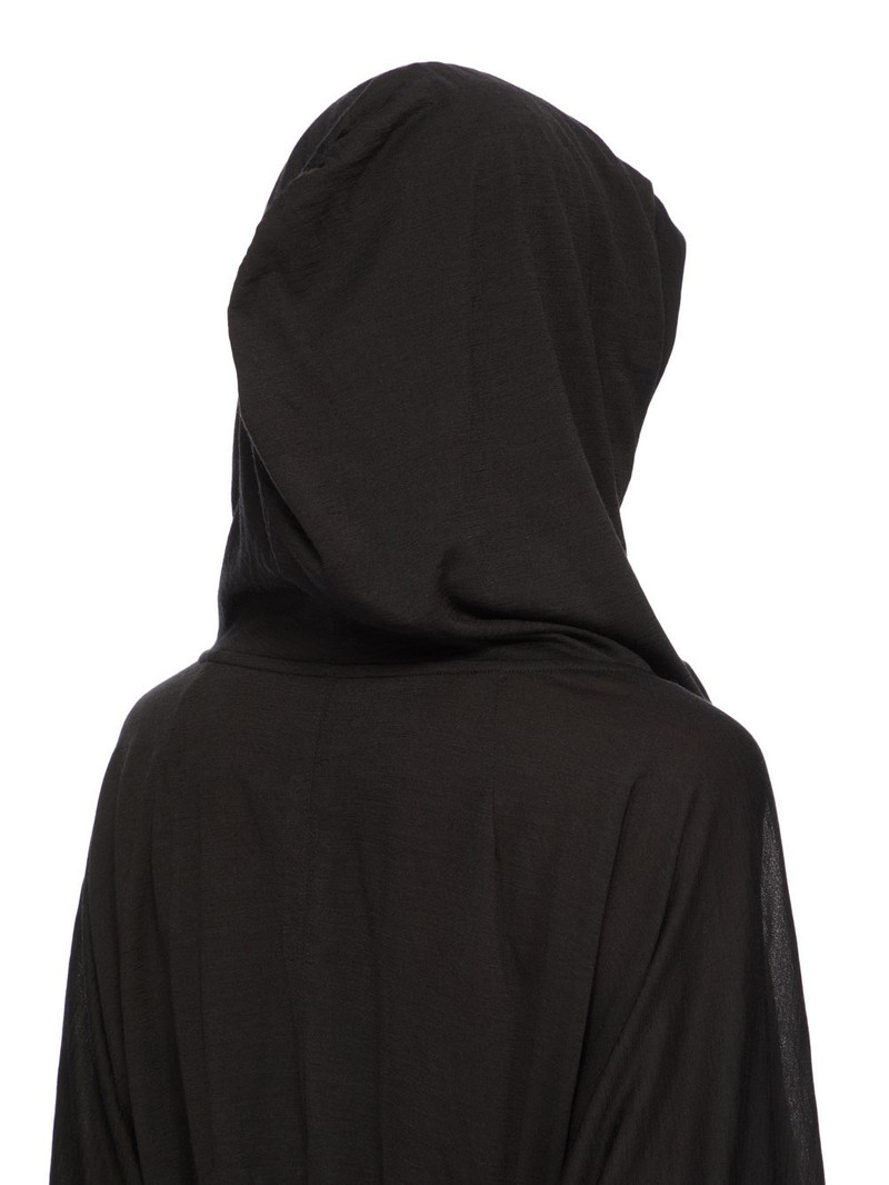 Black Concordians Cropped Tunic Hoodie 6