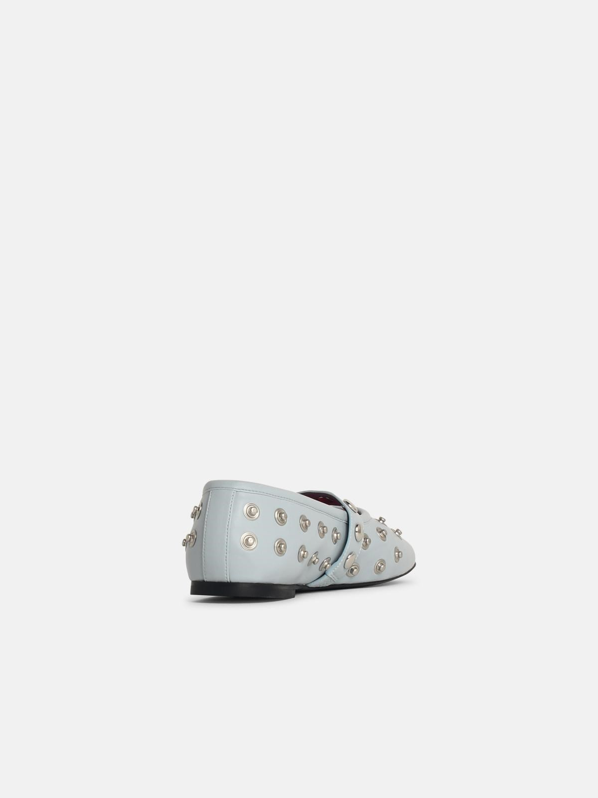 BALLERINA 'RYDER' IN ECO ALTER MAT AZZURRA - 3