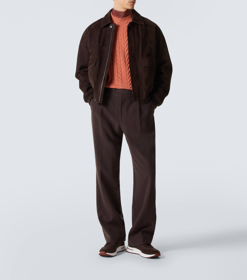 Loro Piana Cedar cable-knit cashmere sweater outlook