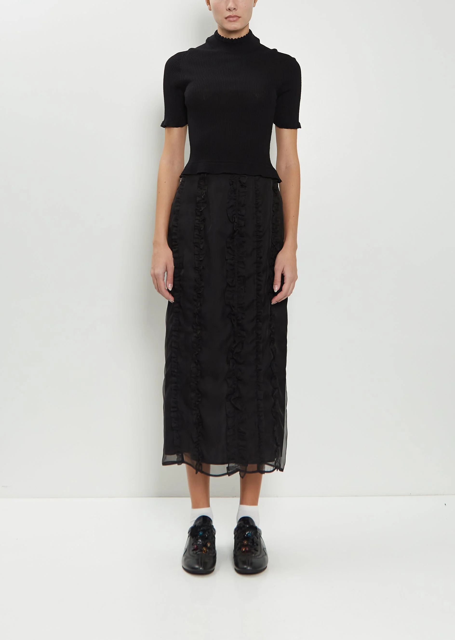 Ocean Silk Skirt - 1