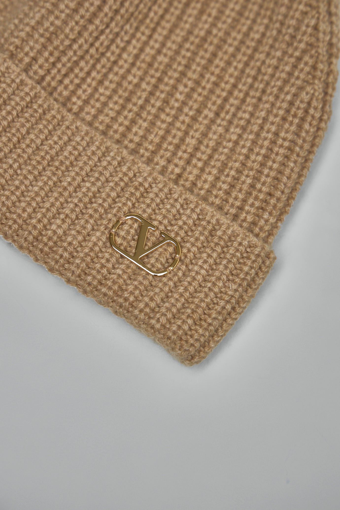 VLogo Signature Knitted Beanie - 3