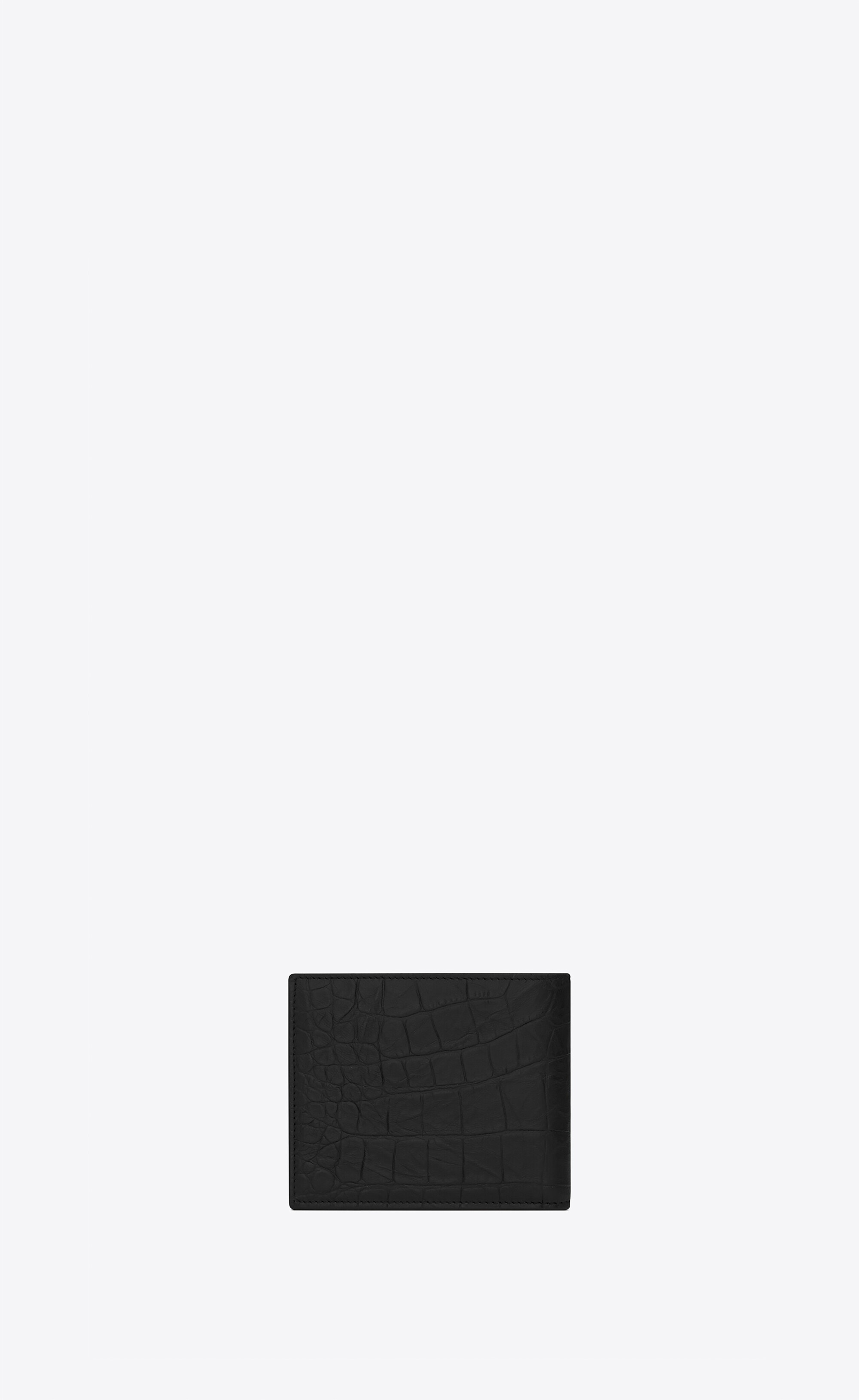 wrinkled-effect bi-fold wallet - 4