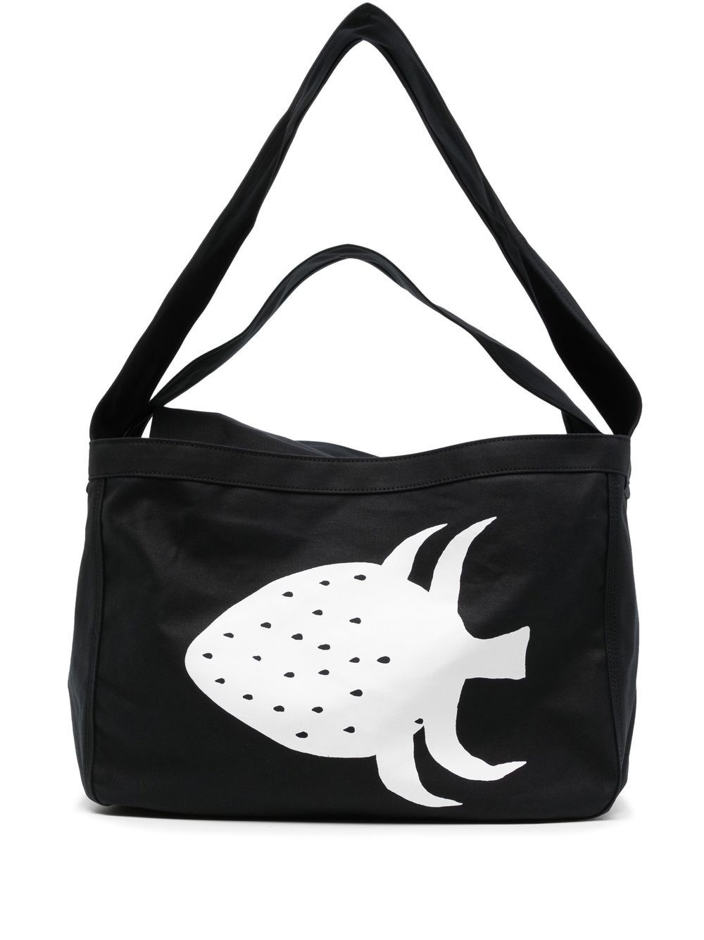 graphic-print tote bag - 1