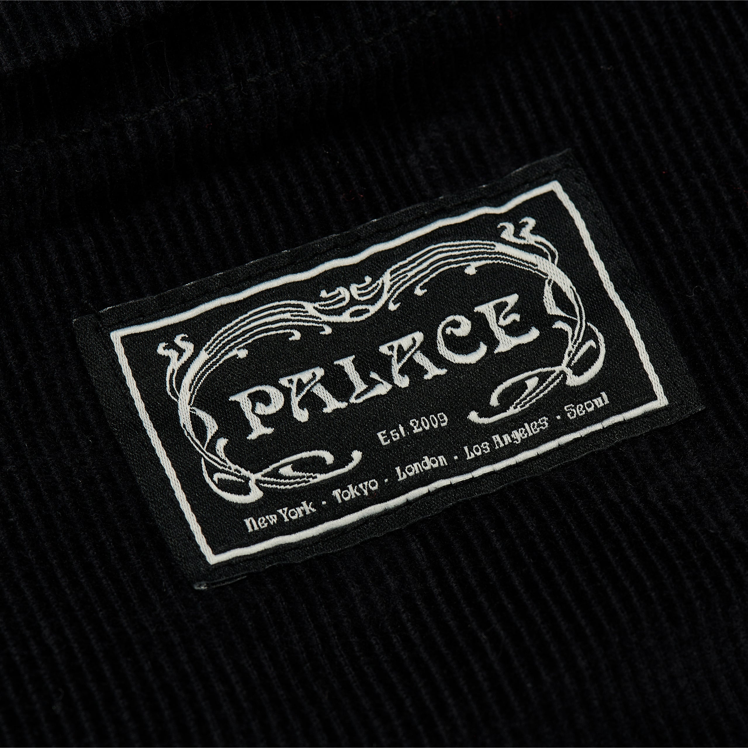 NEEDLE CORD BEACH TROUSER BLACK - 3