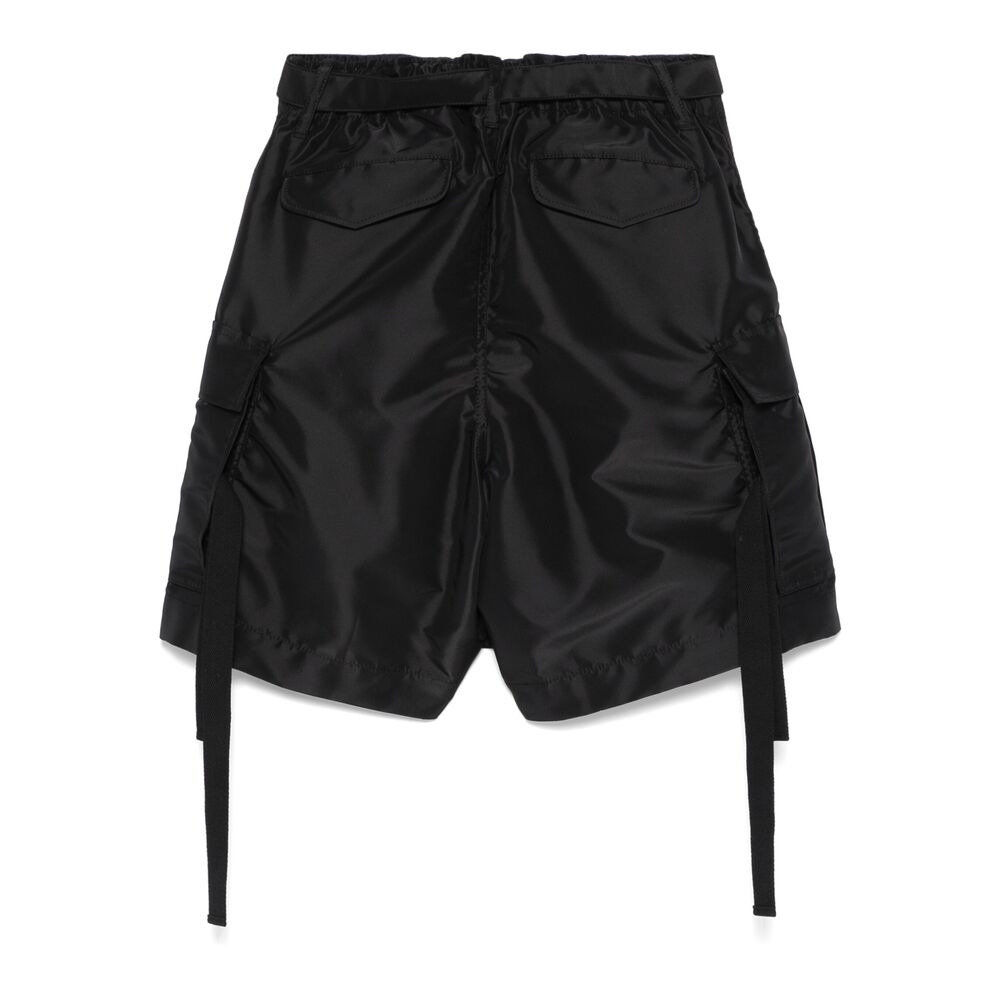 Sacai Black Shorts - Cargo Shorts Men - 2