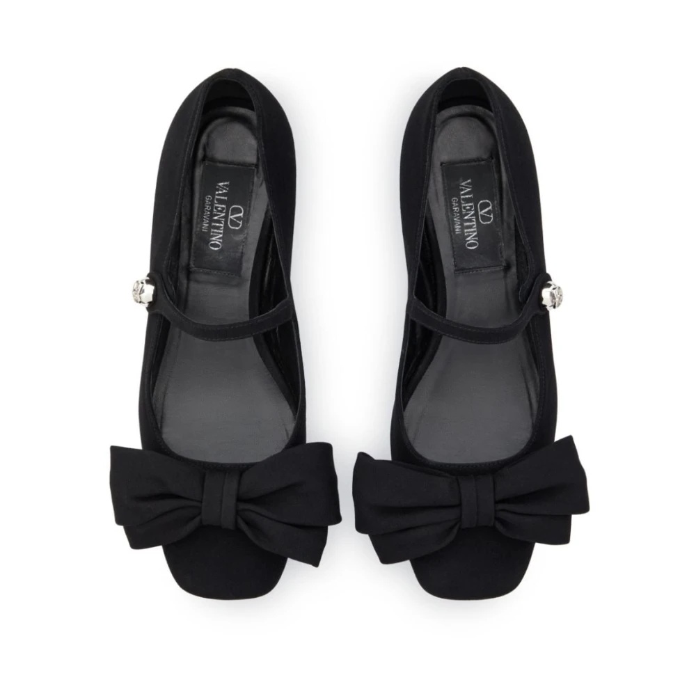 BLACK BALLERINA SHOES FOR WOMEN - 4