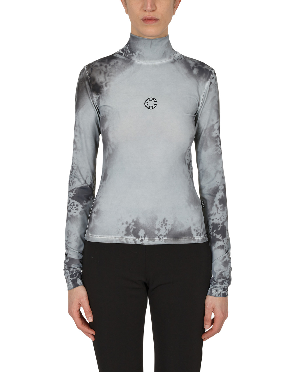 LACE SPRAY TURTLENECK - 2