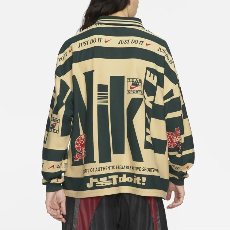 Nike x Cactus Plant Flea Market Long-Sleeve Polo 'Natural' CZ1195-397 - 5