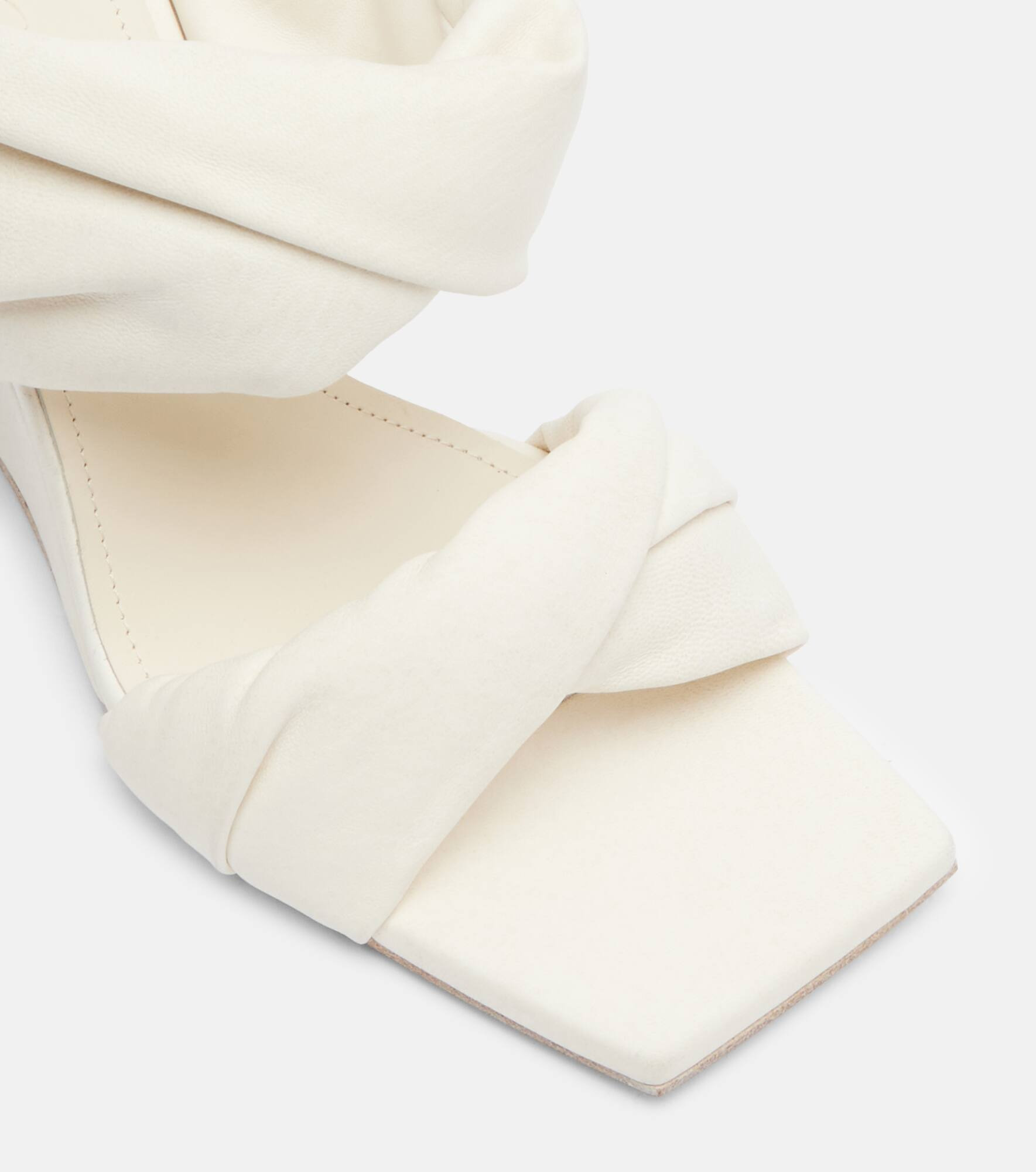 Twisted Cantilever 80 leather mules - 5