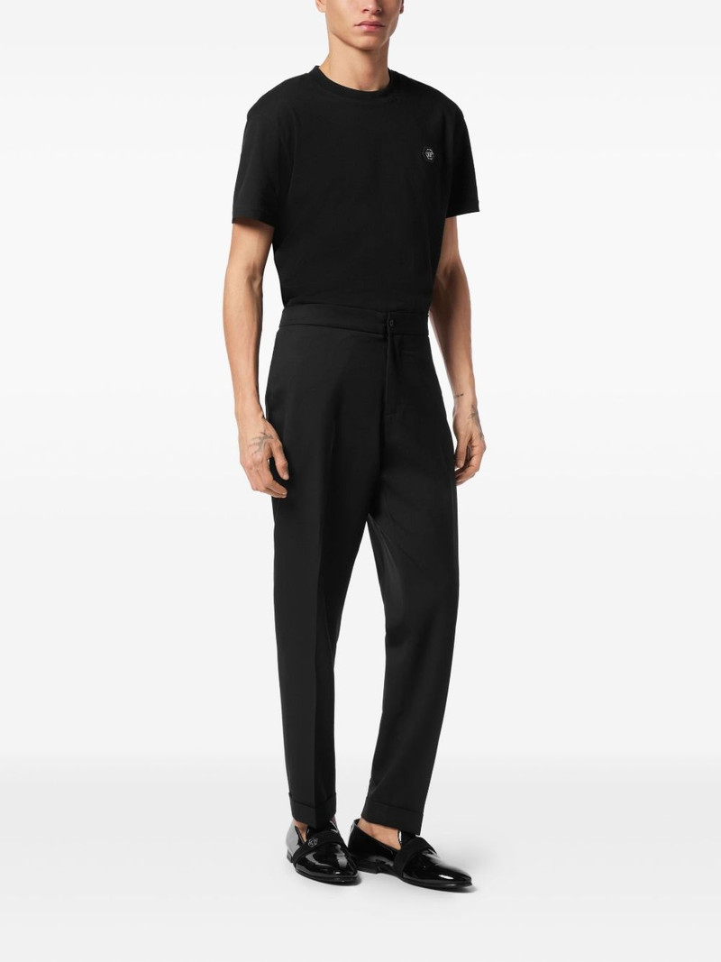 PHILIPP PLEIN pressed-crease trousers outlook