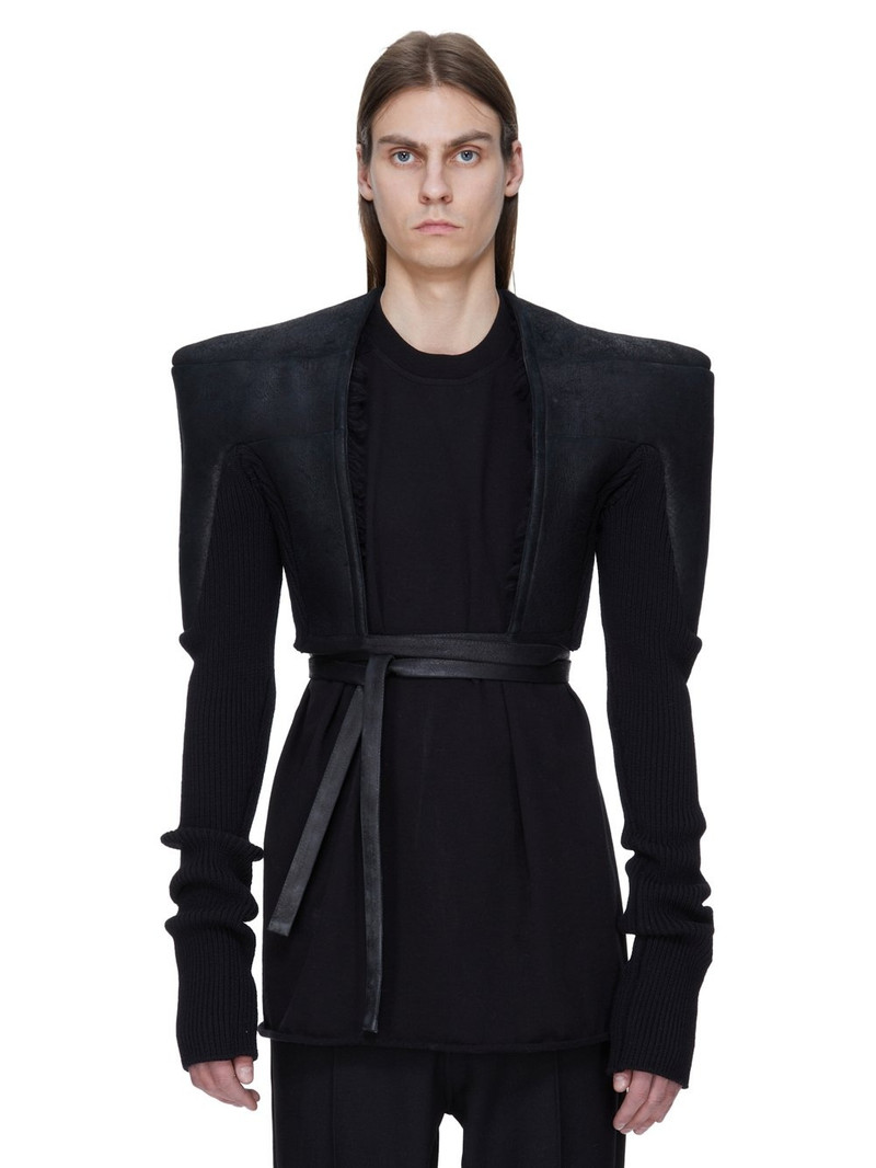 Black Concordians Tight Shearling Jacket 1