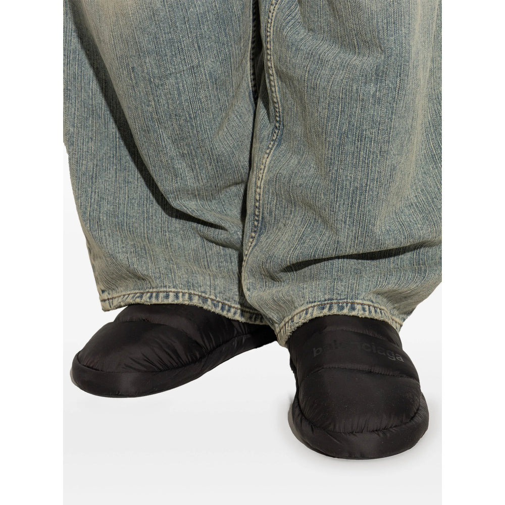 Balenciaga Black Slippers Men - 6