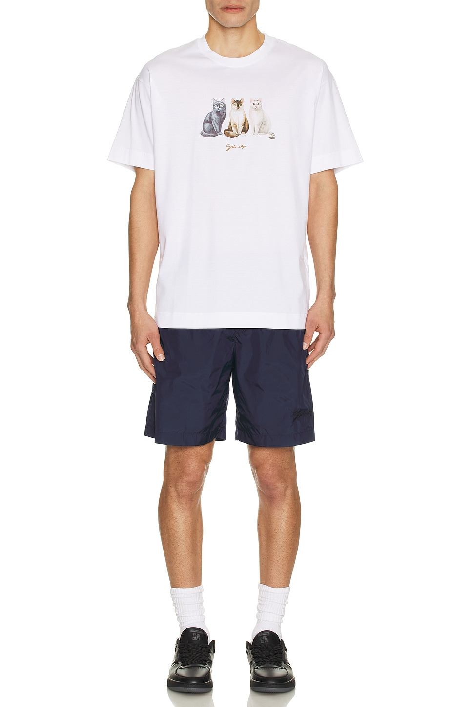 Logo Embroidery Swim Shorts - 5